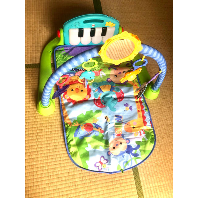 Fisher-Price(フィッシャープライス)のフィッシャープライス あんよでキック! 4WAYピアノジム キッズ/ベビー/マタニティのおもちゃ(ベビージム)の商品写真