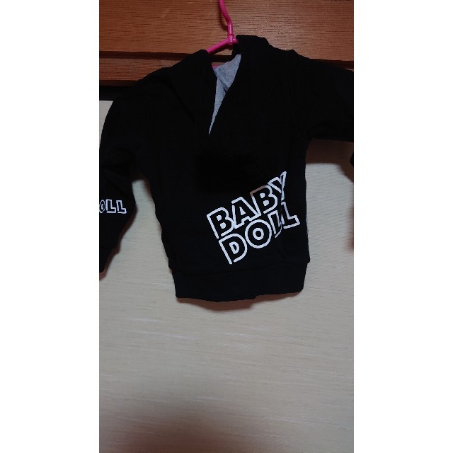 BABYDOLL(ベビードール)のBABYDOOL ジップパーカー キッズ/ベビー/マタニティのキッズ服男の子用(90cm~)(ジャケット/上着)の商品写真