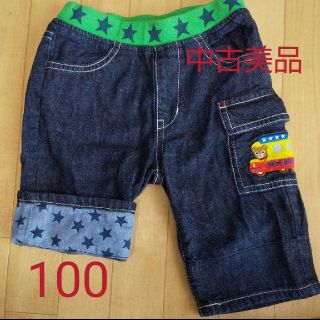 ミキハウス(mikihouse)の【中古美品】ミキハウス プッチー ハーフパンツ 100(パンツ/スパッツ)