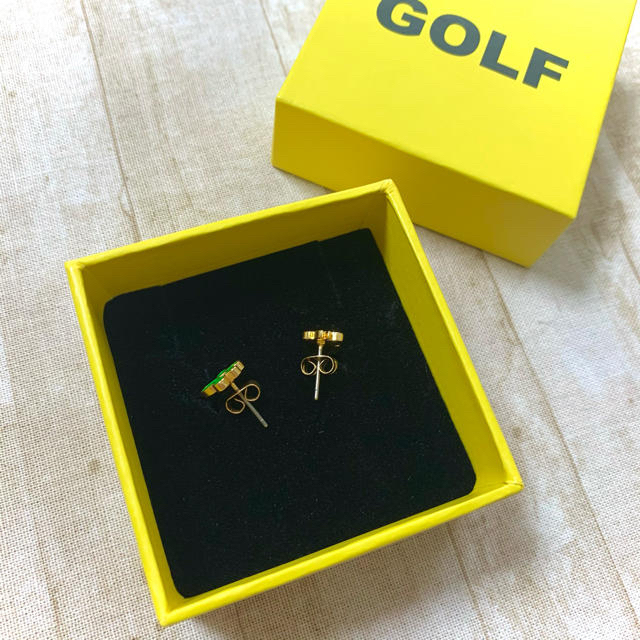 GOLF WANG ロゴピアス