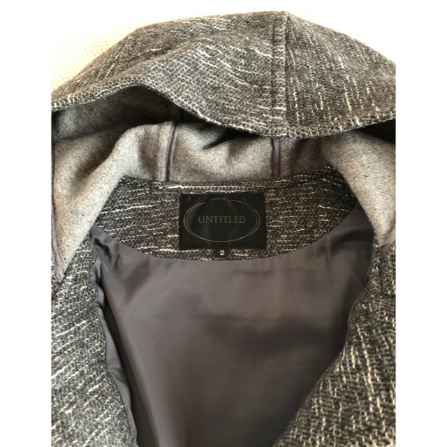 UNTITLED(アンタイトル)のダッフルコート ショート丈 レディースのジャケット/アウター(ダッフルコート)の商品写真