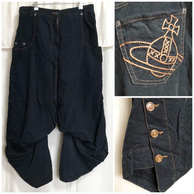 Vivienne Westwood(ヴィヴィアンウエストウッド)のVivienne Westwood RED LABEL サルエルパンツ　美品 レディースのパンツ(サルエルパンツ)の商品写真