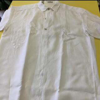 ビブロス(BYBLOS)のビブロス　リネンオーバーサイズシャツ　　48  (シャツ)