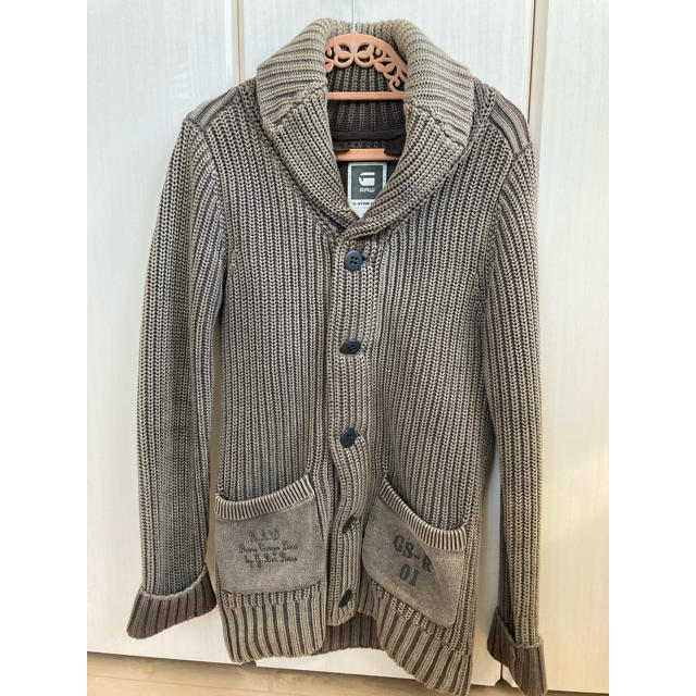 G-STAR RAW(ジースター)のG-STAR RAW  WATSON CARDIGAN KNIT メンズのトップス(カーディガン)の商品写真