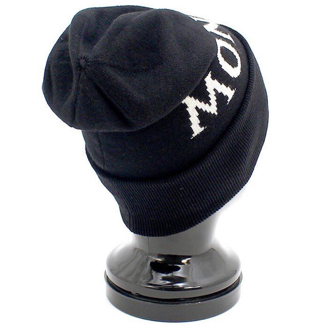 MONCLER(モンクレール)のモンクレール　ロゴニットキャップ　新品　入手困難 メンズの帽子(ニット帽/ビーニー)の商品写真