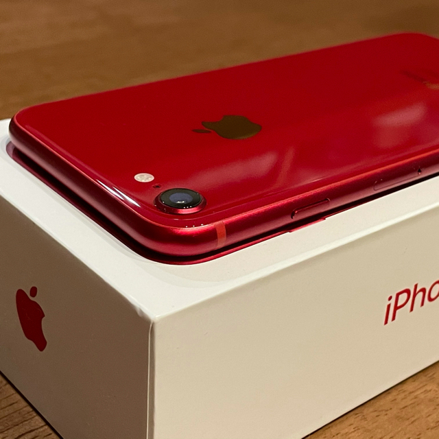 iPhone 8 64GB red simフリー バッテリー容量97%のサムネイル