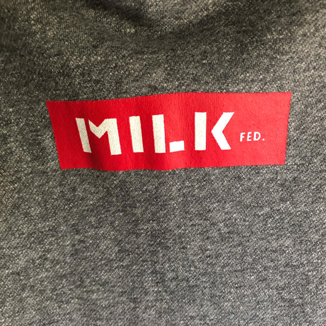 MILKFED.(ミルクフェド)のミルクフェド　スエットワンピース レディースのワンピース(ひざ丈ワンピース)の商品写真