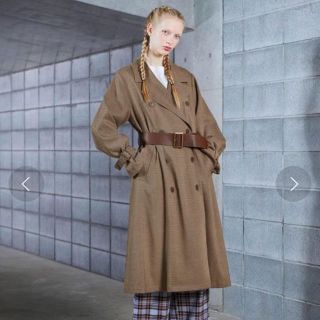 ダブルクローゼット チェック トレンチコート レディース の通販 6点 W Closetのレディースを買うならラクマ