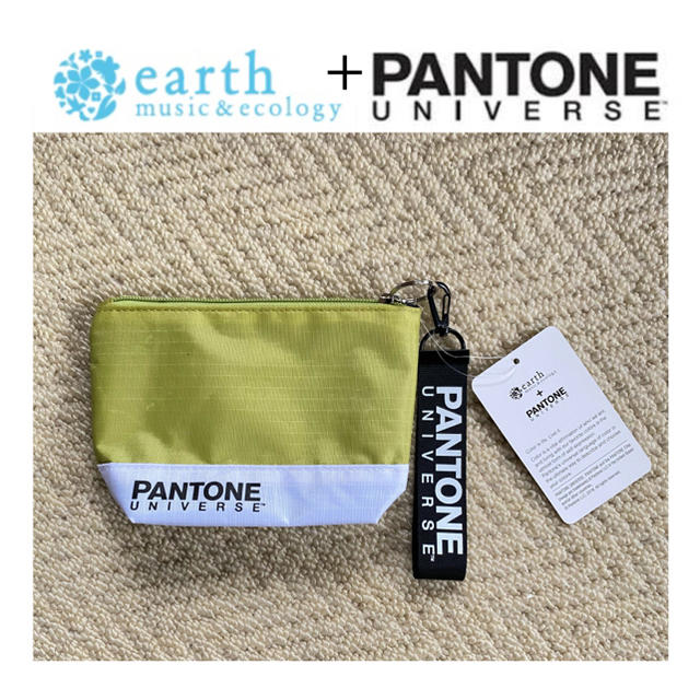 earth music & ecology(アースミュージックアンドエコロジー)の【新品未使用】earth + PANTONE ポーチ レディースのファッション小物(ポーチ)の商品写真