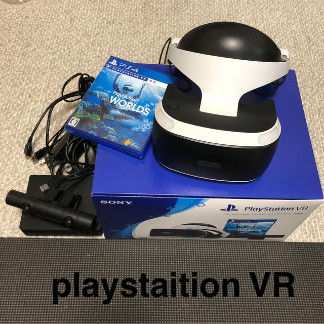 PlayStation VR(プレイステーションヴィーアール)のPlayStation VR “PlayStation VR WORLDS” 同 エンタメ/ホビーのゲームソフト/ゲーム機本体(その他)の商品写真