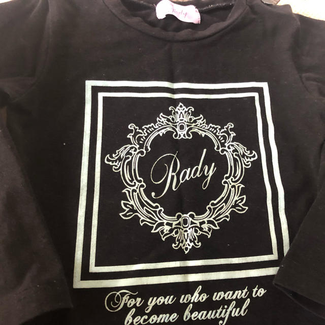 Rady(レディー)のRady  ちびRadyロンT キッズ/ベビー/マタニティのキッズ服女の子用(90cm~)(Tシャツ/カットソー)の商品写真