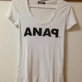 アナップ(ANAP)のANAPロゴＴシャツ♡(Tシャツ(半袖/袖なし))