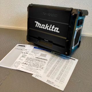 マキタ(Makita)のmakita 充電式ラジオ付テレビ TV100(テレビ)