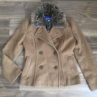 バーバリーブルーレーベル(BURBERRY BLUE LABEL)のバーバリーブルーレベル　ピーコート(ピーコート)