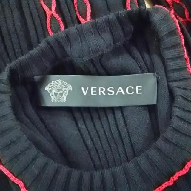 VERSACE(ヴェルサーチ)のヴェルサーチ 長袖カットソー サイズ38 レディースのトップス(カットソー(長袖/七分))の商品写真