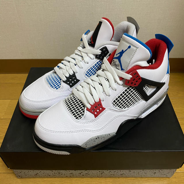 NIKE(ナイキ)の27.5cm NIKE AIR JORDAN 4  " WHAT THE " メンズの靴/シューズ(スニーカー)の商品写真