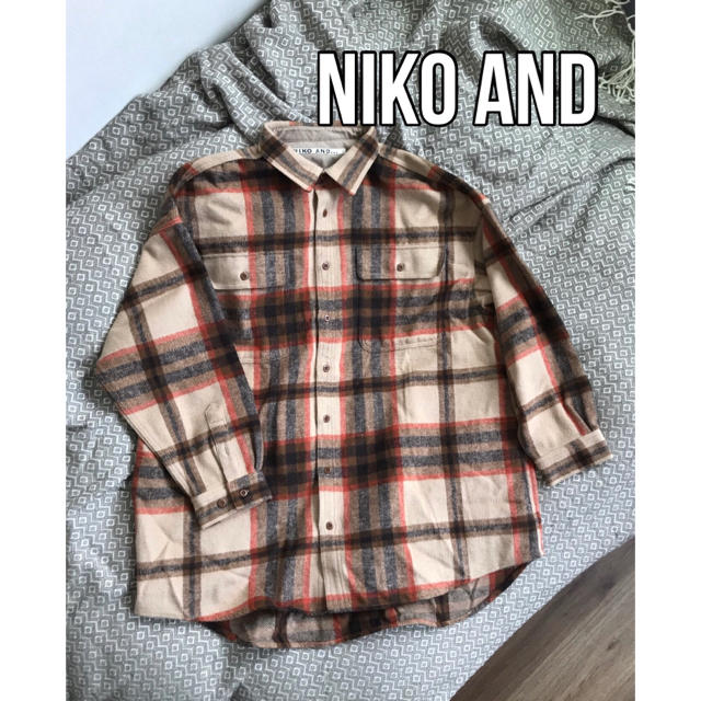 niko and...(ニコアンド)のニコアンド　チェックシャツ　 レディースのトップス(シャツ/ブラウス(長袖/七分))の商品写真