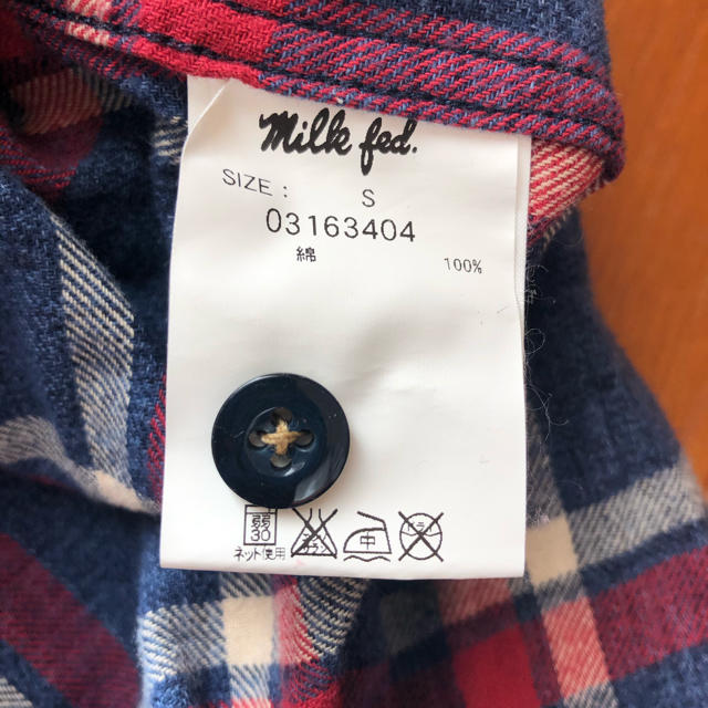 MILKFED.(ミルクフェド)のMILKFED. ミルクフェド　シャツ レディースのトップス(シャツ/ブラウス(長袖/七分))の商品写真