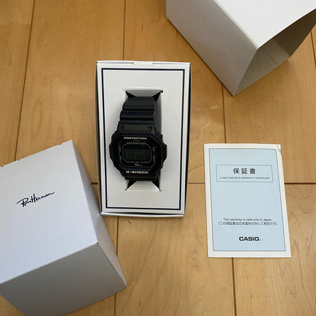 G-SHOCK(ジーショック)の美品 ロンハーマン10周年記念 casio g-shock 5600  メンズの時計(腕時計(デジタル))の商品写真