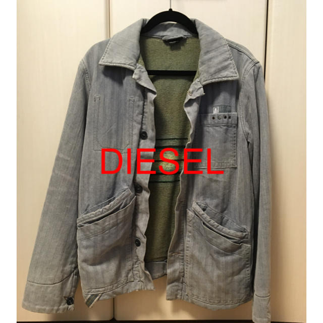 DIESEL(ディーゼル)のディーゼル DIESEL デニムジャケット M メンズのジャケット/アウター(ミリタリージャケット)の商品写真