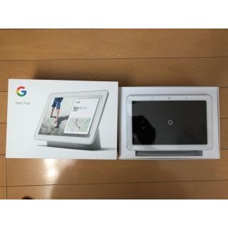 クローム(CHROME)の【すしさん専用】Google Nest hub 中古美品(スピーカー)