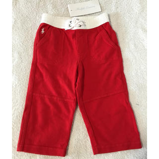 ラルフローレン(Ralph Lauren)の新品！ラルフローレンbaby 赤パンツ(パンツ)