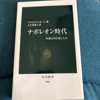 ナポレオン時代 英雄は何を遺したか(文学/小説)