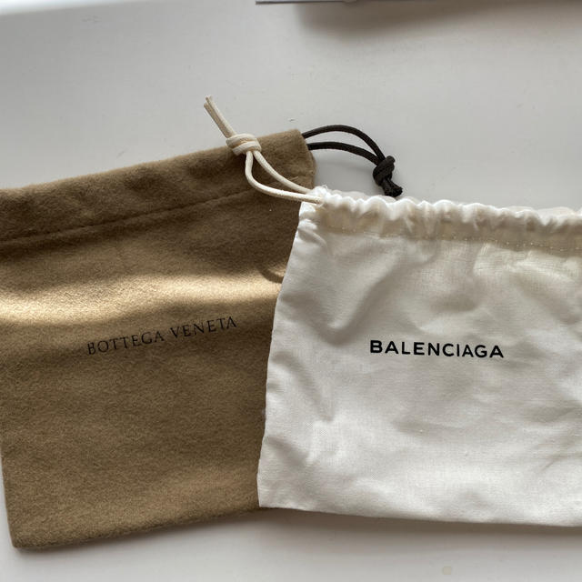 Bottega Veneta(ボッテガヴェネタ)のボッテガ　バレンシアガ  保存袋　ミニ レディースのバッグ(ショップ袋)の商品写真