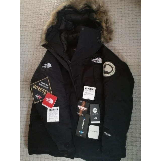 美品 ノースフェイス黒2セット ANTARCTICA PARKA＆SAMMIT