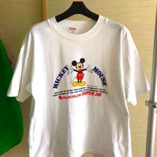 ロキエ(Lochie)のヴィンテージ　ミッキーマウス　フジカラー　Tシャツ(Tシャツ(半袖/袖なし))