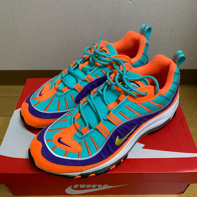 NIKE(ナイキ)の27.5cm NIKE AIR MAX 98 CONE  VIBRANT メンズの靴/シューズ(スニーカー)の商品写真