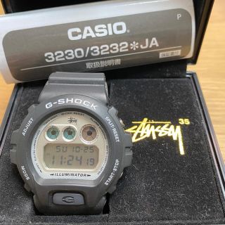 ステューシー(STUSSY)のstussy × G-Shock 35周年限定復刻(腕時計(デジタル))