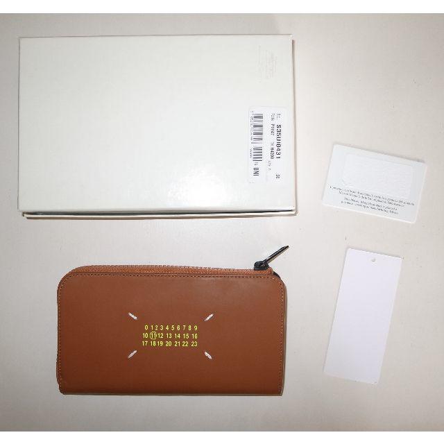 maison margiela マルジェラ 長財布 zip wallet br