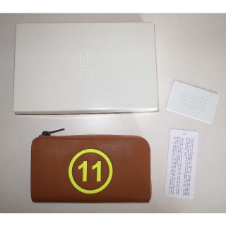 マルタンマルジェラ(Maison Martin Margiela)のmaison margiela マルジェラ 長財布 zip wallet br(長財布)