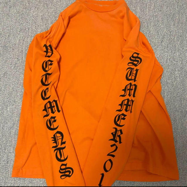 vetements ヴェトモン　ロンTレディース