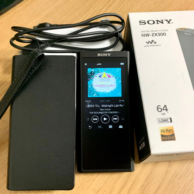 純正ケース付 NW-ZX300 64GB SONY ウォークマン セール様用 ブランド ...