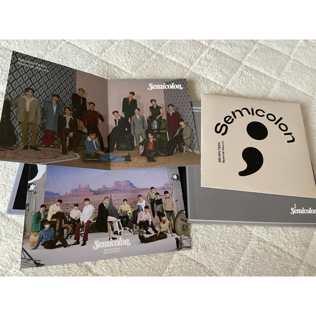 SEVENTEEN(セブンティーン)のセミコロン　デジパック　オール　全員　HMV ポスカ付き エンタメ/ホビーのCD(K-POP/アジア)の商品写真