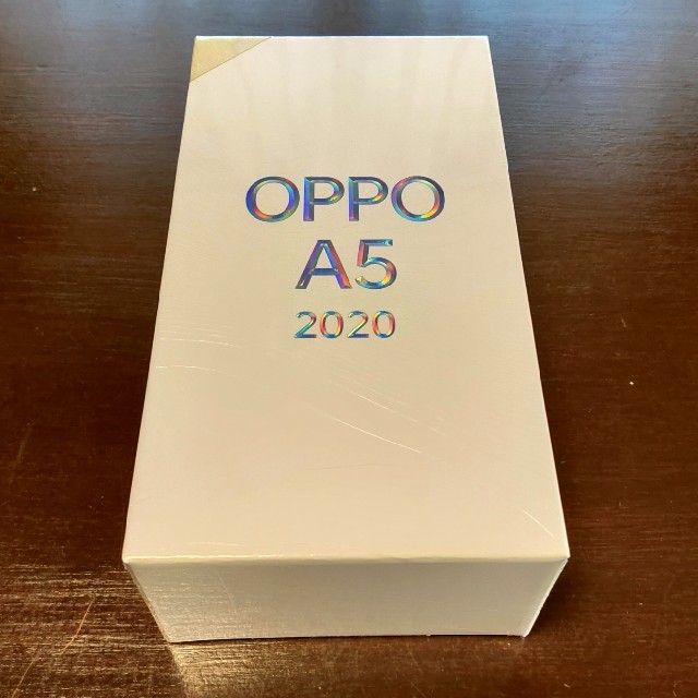 新品未開封 OPPO A5 2020 BLUEブルー