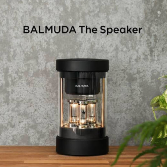 BALMUDA The Speaker バルミューダ スピーカー M01A-BK-