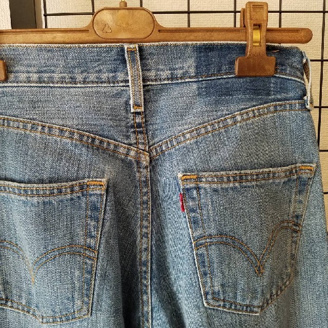 Levi's(リーバイス)のメキシコ製 Levi's crush クラッシュ加工 ダメージジーンズ/デニム メンズのパンツ(デニム/ジーンズ)の商品写真