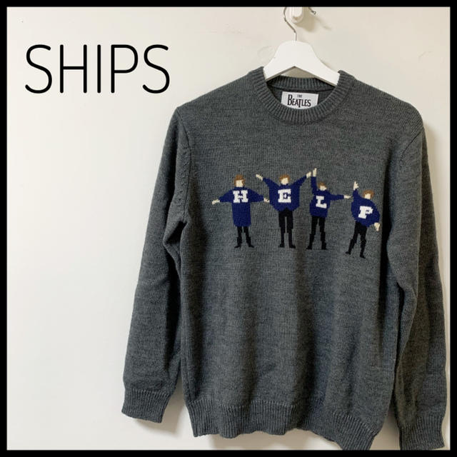 SHIPS(シップス)のSHIPS THE  BEATLES シップス　ビートルズ　ニットセーター レディースのトップス(ニット/セーター)の商品写真