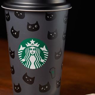 スターバックスコーヒー(Starbucks Coffee)のスターバックス☆白と黒缶セット！中身なし、ハロウィン限定缶(容器)