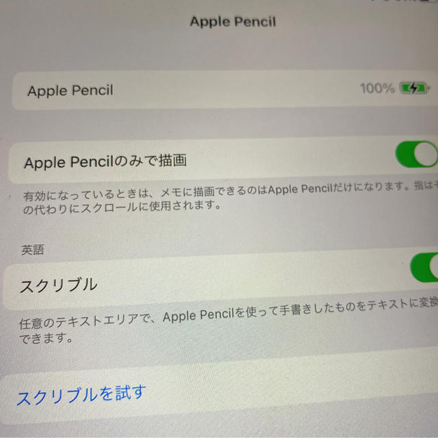 Apple Pencil 第1世代 3