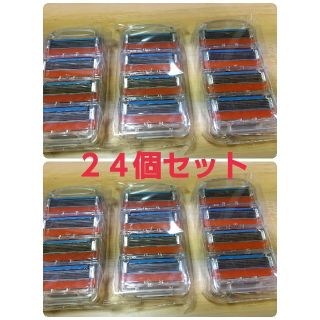 替刃24個セット　ジレット フュージョン　互換品(カミソリ)