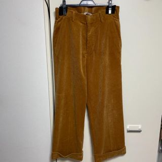 AURALEE WASHED CORDUROY WIDE SLACKS(スラックス)