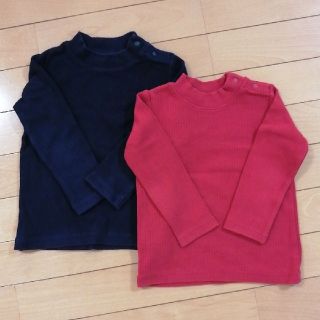 ユニクロ(UNIQLO)のUNIQLO♡90♡トップス２枚セット(ニット)