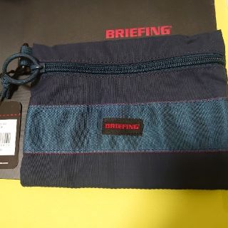 ブリーフィング(BRIEFING)のBRIEFING　FLAT POUCH M ネイビー(その他)