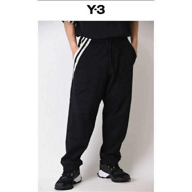 Y-3 M STP FT CUFF PANTS 3ストライプ リブパンツ は幅広い品揃えで メンズ