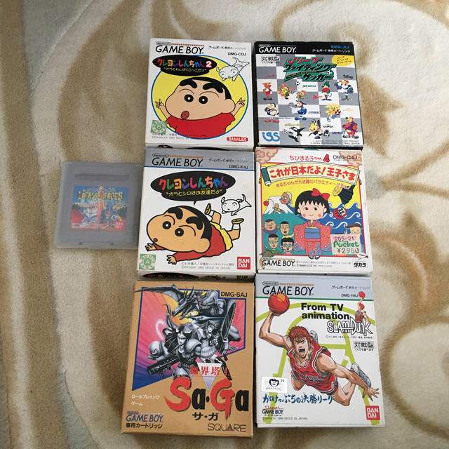 出品今日までの今日限定ラスト値引き美品ゲームボーイ7本ソフトセット