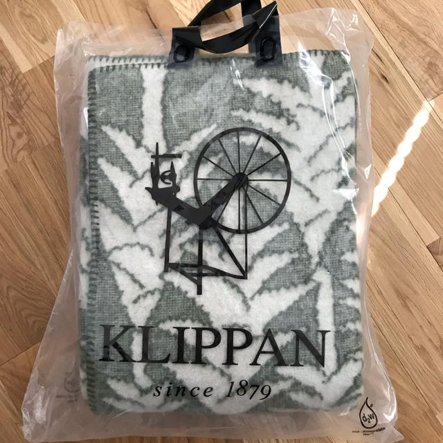 KLIPPAN(クリッパン)の♡*Lotta*123様専用♡クリッパン　ウールブランケット　ミナペルホネン インテリア/住まい/日用品の寝具(毛布)の商品写真